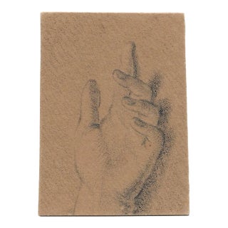 18th Century Old Master Figure Study Drawing For Sale