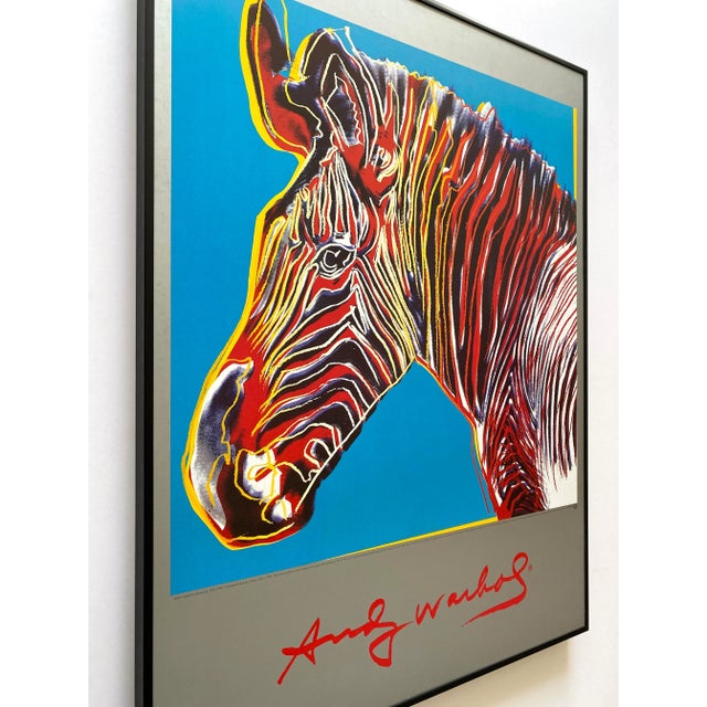 現代アート　graphic art lithograph 50限定 Andy Warhol Foundation Vintage 1999 Lithograph Print Framed