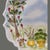 Vintage "Ma Maison" Hand Painted Collection Garden Scene Scalloped Edge Platter For Sale - Image 6 of 11