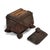 Antique Tramp Art Bank Box For Sale - Image 9 of 11