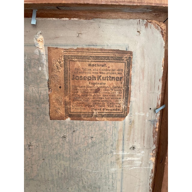 Sunset on the Snow, 1900s, Oil on Panel For Sale - Image 10 of 14