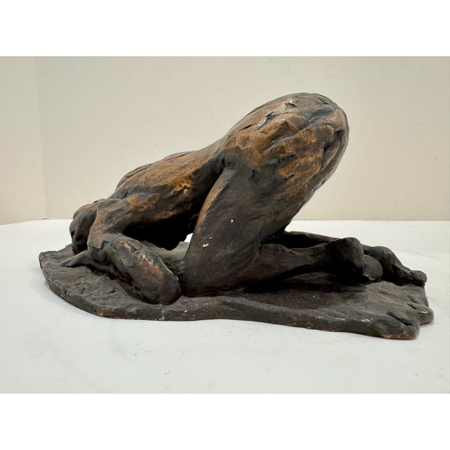 Original Larry Mohr sculpture in Bronze acquired from the artist’s estate. This work shows the artist’s modernist approach...
