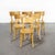 French Blonde Beech Bentwood Dining Chairs from Baumann, 1950s, Set of 4 For Sale - Image 11 of 11