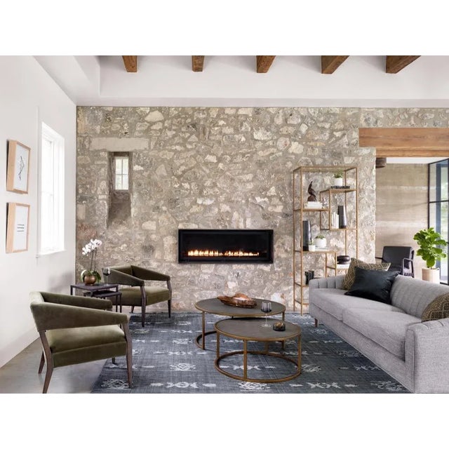 Contemporary Four Hands Dalston Nesting End Tables, Antique Rust - Set of 2 For Sale - Image 3 of 9