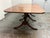 Brown Duncan Phyfe Style Drop Leaf Dining Table, Vintage For Sale - Image 8 of 12