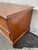 Late 20th Century Vintage Console Media Cabinet Wood Entry Bench Mid Century Modern Storage For Sale - Image 5 of 10