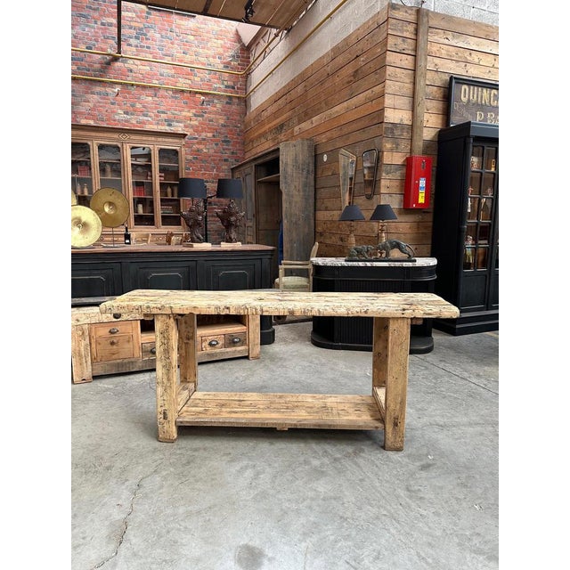 Brutalist Console, Early 20th Century For Sale - Image 5 of 12