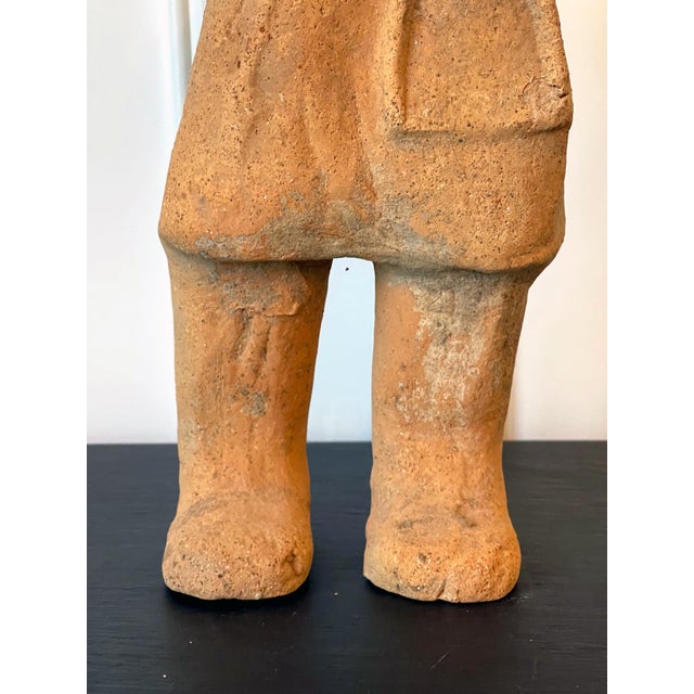 Chinese Terracotta Statue Tomb Figure East Han Dynasty For Sale In Atlanta - Image 6 of 15