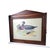 Vintage Italian Wood Wall Cabinet With Bimaculated Duck Print & Key Hooks For Sale - Image 11 of 14