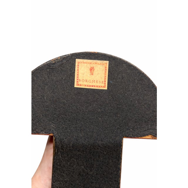 Neoclassical Pair of Borghese Gilt Eagle Bookends With Neoclassical Star Motifs, Circa 1960s–1970s For Sale - Image 3 of 7