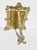 Jacobean Antique Brass Gothic Style Photo Frame 19th Century For Sale - Image 3 of 13