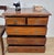 This is a gorgeous mid 20th century chest of drawers, displaying a rich mahogany patination that is sure to impress in a...