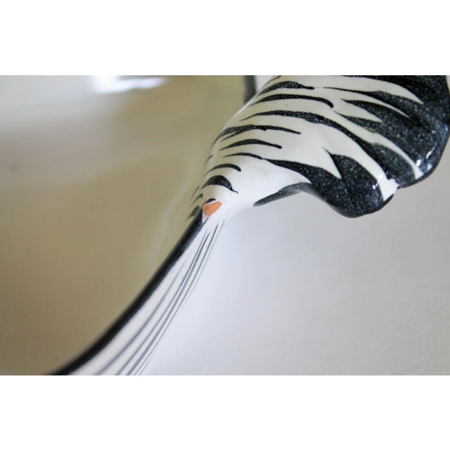 Set of Six Italian Ceramic Rooster Candy / Nut Dishes For Sale - Image 9 of 13