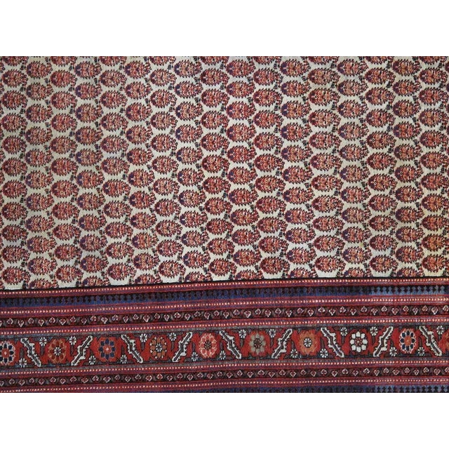 1920s Antique Persian Ferahan Palace Gallery Rug For Sale - Image 4 of 9