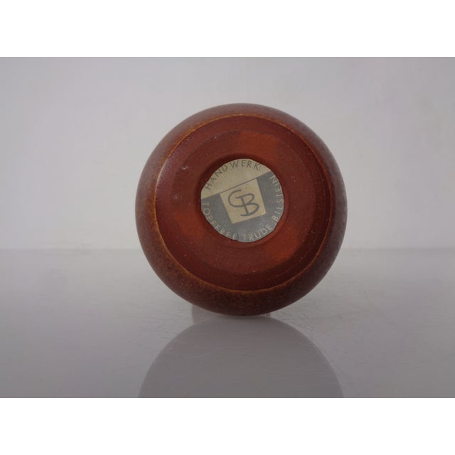 Contemporary Studio Ceramic Vase by Gertrude Trude Bilstein, Germany, 1960s For Sale - Image 3 of 12