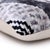 2020s Monochrome Silk Velvet Throw Pillow 20x20 | Handmade Contemporary Designer Accent For Sale - Image 5 of 7