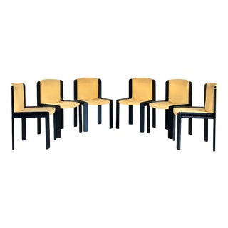 P300 Model Chairs by Joe Colombo for Pozzi, 1960s, Set of 6 For Sale