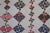 Vintage Handmade American Pinwheel Variant Postage Stamp Patchwork Quilt 76" For Sale - Image 6 of 12