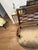 2000 - 2009 Elegant Vintage Mahogany Lattice-Back Settee With Silk Upholstery For Sale - Image 5 of 8