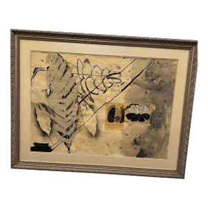 D. Gary Retherford Abstract Mixed-Media Painting