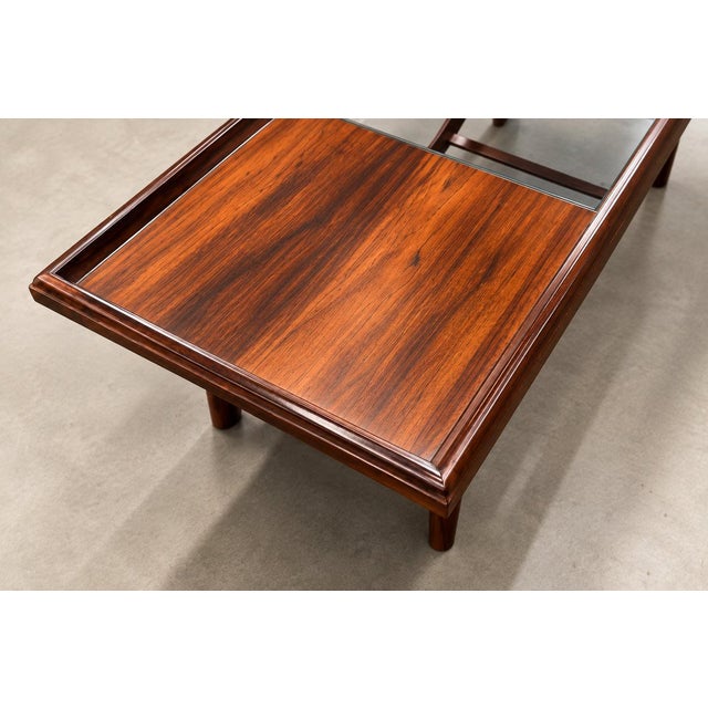 Brazilian Modern Rosewood Coffee Table by Liceu de Artes e Ofícios, Brazil, 1960s — Lot 962 For Sale - Image 18 of 18