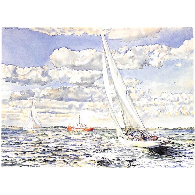 "The Twelve Meter Challenges for the America's Cup" 1977 Hoyt, Norris D. For Sale In New York - Image 6 of 10