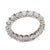 Mid 20th Century Vintage 3.35 Carat Diamond Platinum Eternity Band, Size 10 For Sale - Image 5 of 5