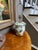 Traditional 1980s Wedgewood Waterford Floral Lamp For Sale - Image 3 of 4