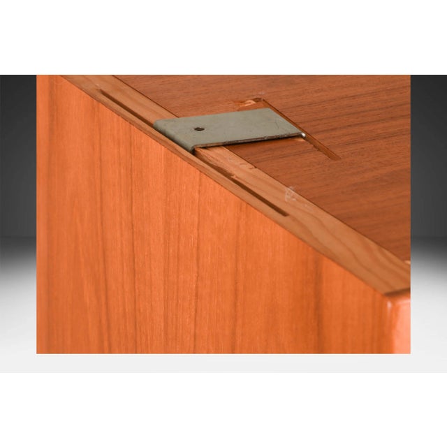 Hans Wegner Danish Teak Single Column Freestanding Modular Wall Unit Room Divider For Sale In Baltimore - Image 6 of 16