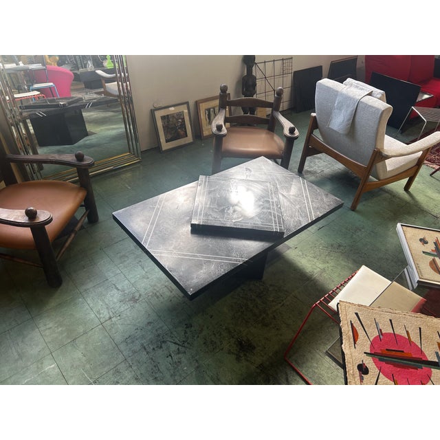 Lacquered Bar Coffee Table by Guy Lefèvre, 1970s For Sale - Image 3 of 10