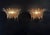 Gray Palmette Smoked Glasses Sconces - a Pair For Sale - Image 8 of 8