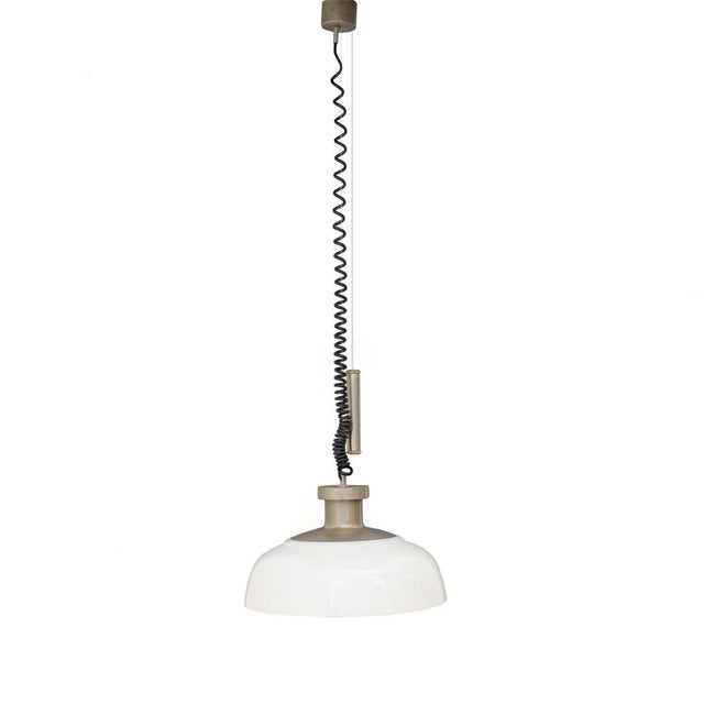 Up-and-Down Chandelier by Achille and Piergiorgio Castiglioni for Kartell, 1960s For Sale - Image 13 of 13
