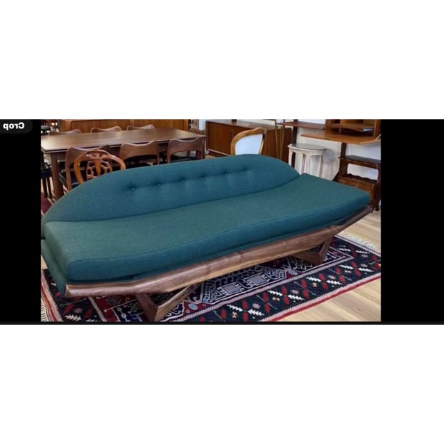 Mid-Century Modern Mid Century Style Adrian Pearsall Inspired Gondola Sofa For Sale - Image 3 of 6