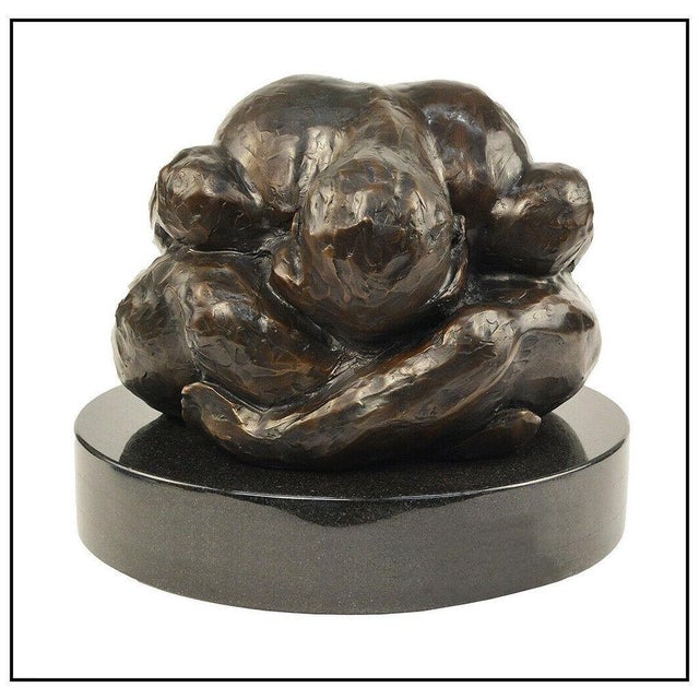Jeanie Renchard Authentic Bronze Sculpture "Burning Man", listed with the Submit Best Offer option. Additionally this...