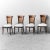 Brown Chairs in Wood, Vienna Straw and White Eco-Leather, 1950s, Set of 4 For Sale - Image 8 of 8
