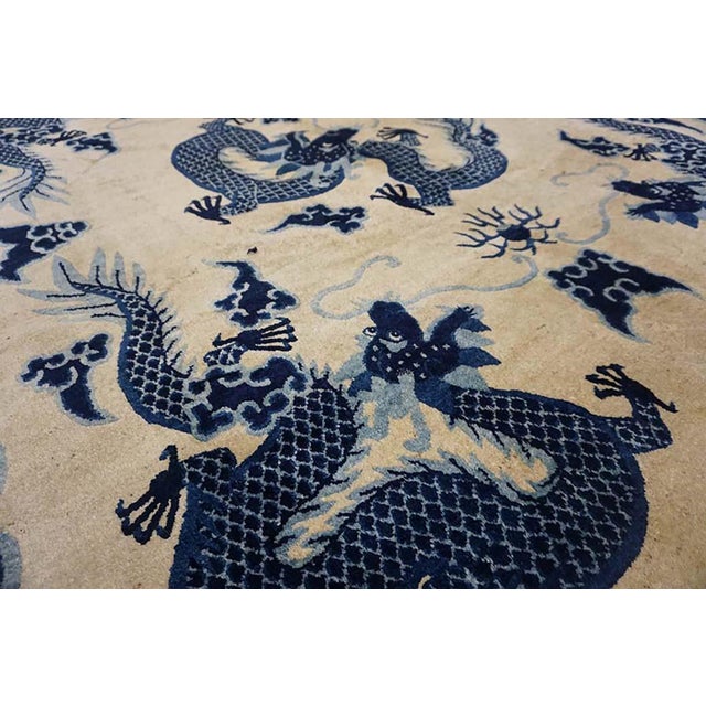 Late 19th Century Chinese Peking Dragon Carpet 8' 8" ( 264 cm )x10' 8"( 325 cm )