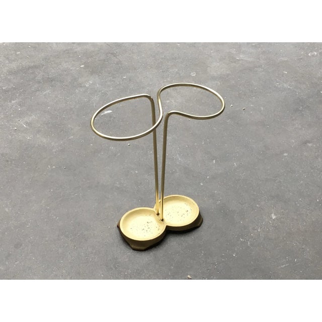 Metal Mid-Century Umbrella Stand For Sale - Image 7 of 15