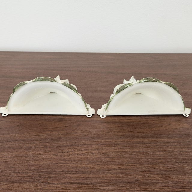 Plastic Vintage Syracuse Ornamental Company | Syroco Wall Pockets For Sale - Image 7 of 10
