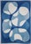 Sacks of Stones, Abstract Geometric Diptych, Modern Floating Shapes, Handmade Monotype Cyanotype on Watercolor Paper., 2026 For Sale - Image 4 of 9