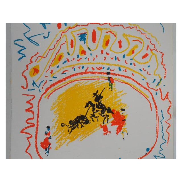 Pablo Picasso (1881-1973) The Little Bullfight, 1957 Original color lithograph Signed in the plate On thick paper, 24 x 31...