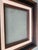 Coffee Vintage Wood Picture Frame With Linen Liner & Non-Glare Glass For Sale - Image 8 of 9