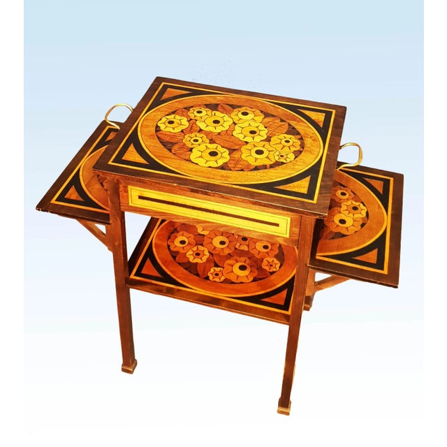 Art Deco Side Table, 1920s For Sale - Image 8 of 10