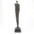 Brutalist Style Patinated cast Bronze Tall Figures No signature. Dimensions: 6.0" W x 28.5" H x 6.0" D ( measurement of...
