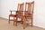 L. & J.G. Stickley, Inc. Stickley Mission Arts & Crafts Cherry Wood Spindle Back Armchairs, Pair For Sale - Image 4 of 12