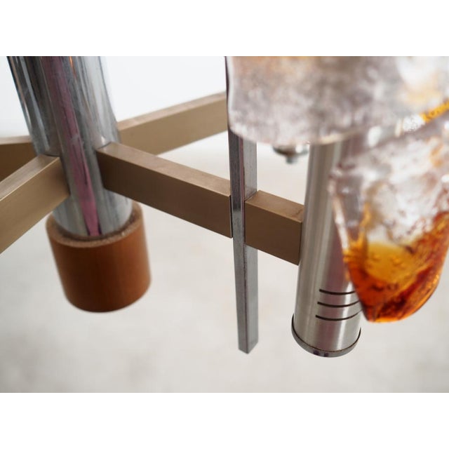 Italian Pendant Lamp in Murano Glass, Italy, 1970s For Sale - Image 14 of 18