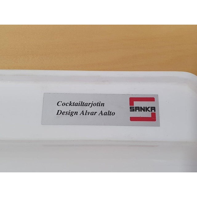 Plastic Vintage Cocktail Tray by Alvar Aalto For Sale - Image 7 of 9