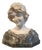 Alberto Currini, Female Figure, 19th-20th Century, Alabaster For Sale