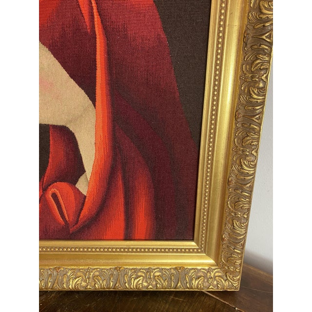Aubusson Tapestry by Albert Couturier for La Fabiola, 1950s For Sale - Image 9 of 13