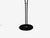 1960s Swedish Modern, Floor Lamp, Black Lacquered Metal, Brass, Fabric For Sale - Image 12 of 12