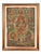 Traditional 19th Century Tibetan Green Tara Thangka Painting on Cotton, Framed For Sale - Image 3 of 10